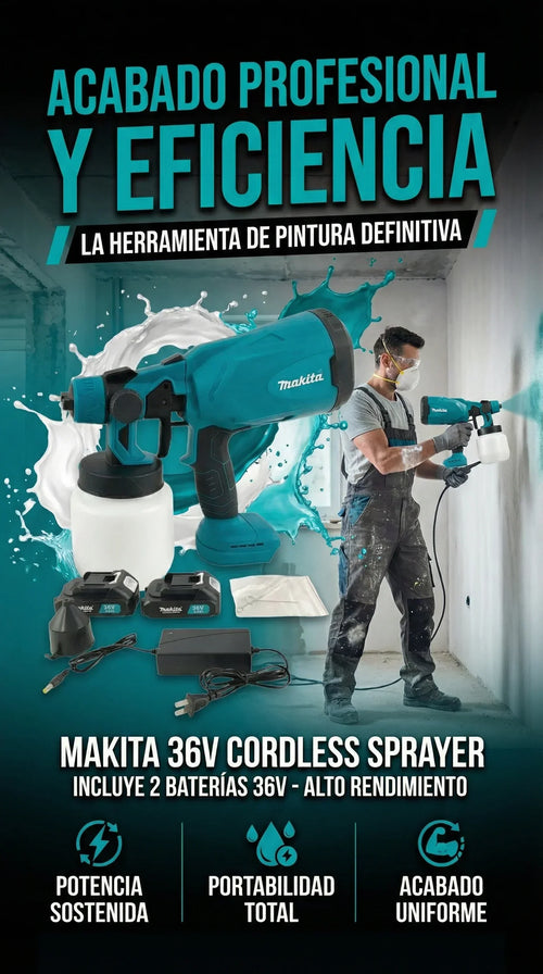 Pistola de Pintura Inalambrica Makita