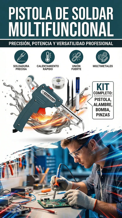 Soldadora de Alta Eficiencia 120W